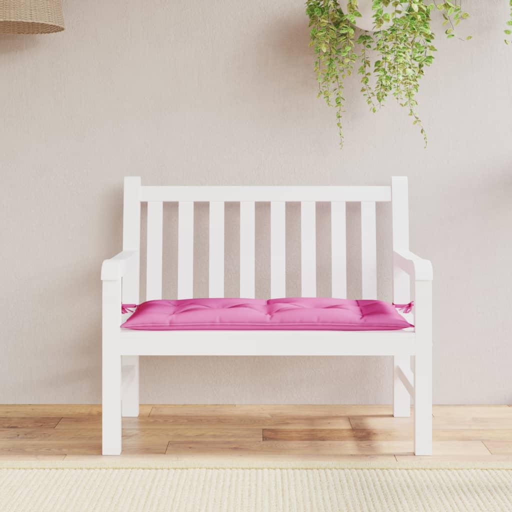 Tuinbankkussen 100X50X7 Cm Oxford Stof Roze