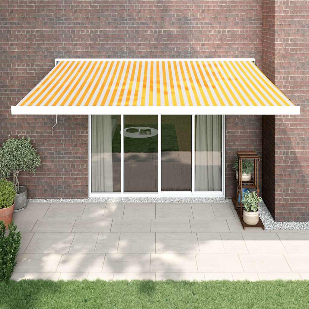 Luifel Uittrekbaar 4,5X3 M Stof En Aluminium