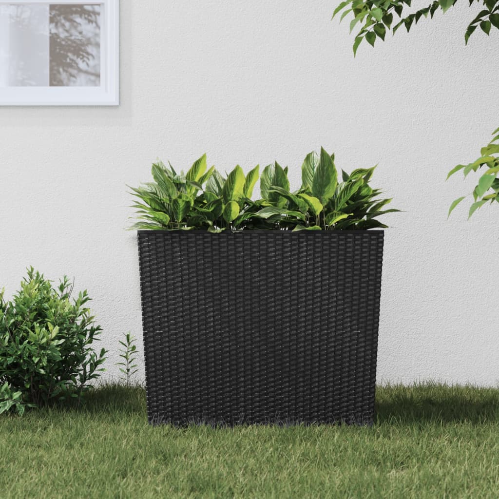 Plantenbak Met Uitneembare Bak Rattan-Look 12/44 L Pp