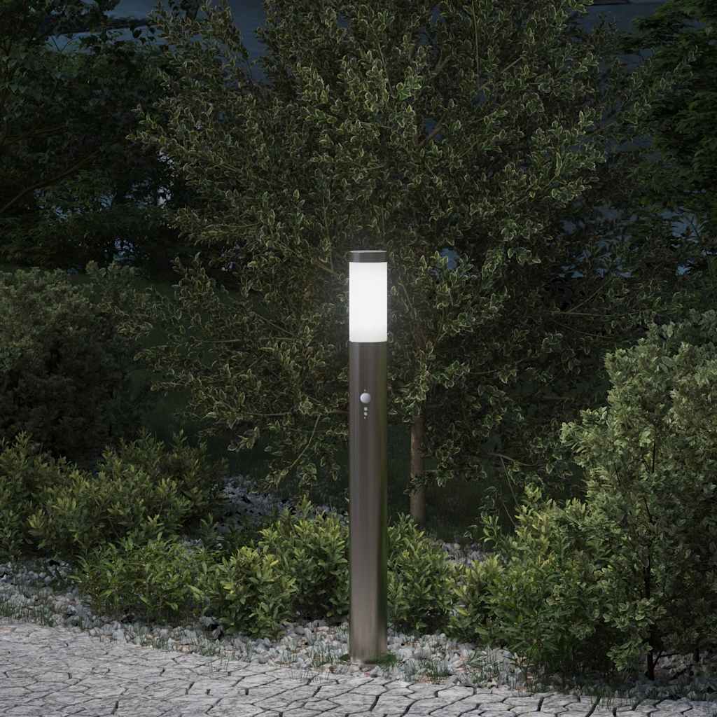 Bolderverlichting Met Sensor 80 Cm Rvs Ip44