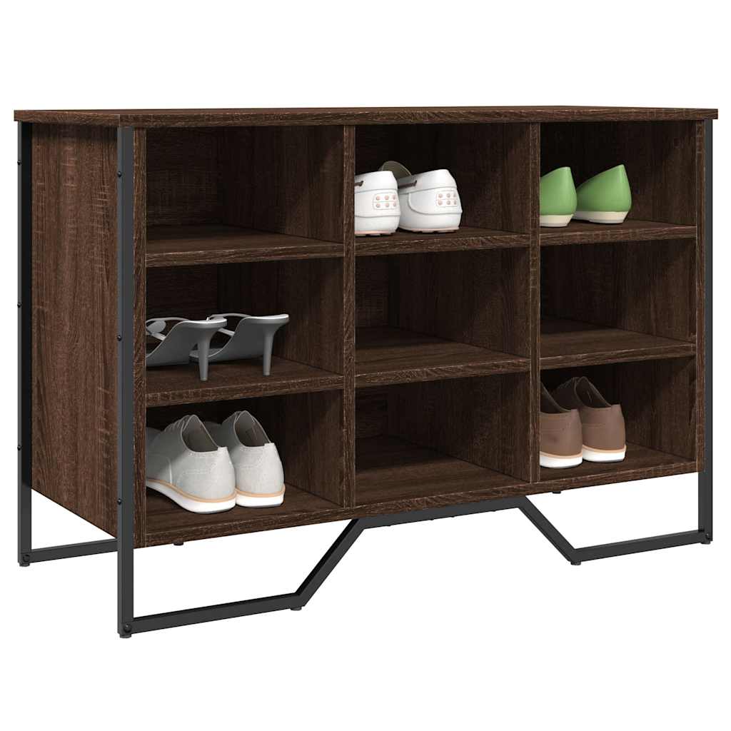 Schoenenkast 90X38X61,5 Cm Bewerkt Hout Ig Bruin Eikenkleur