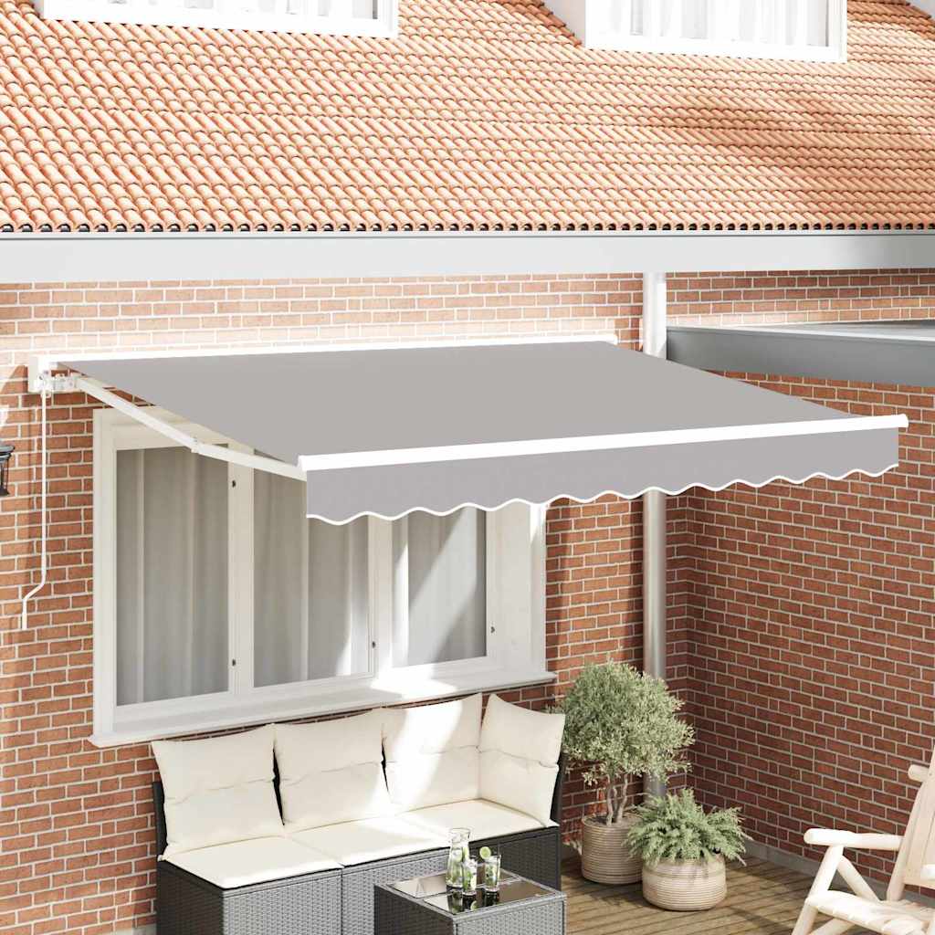 Zonnescherm Frame Lichtgrijs 300 X 200 Cm Lichtgrijs (Wit Frame)