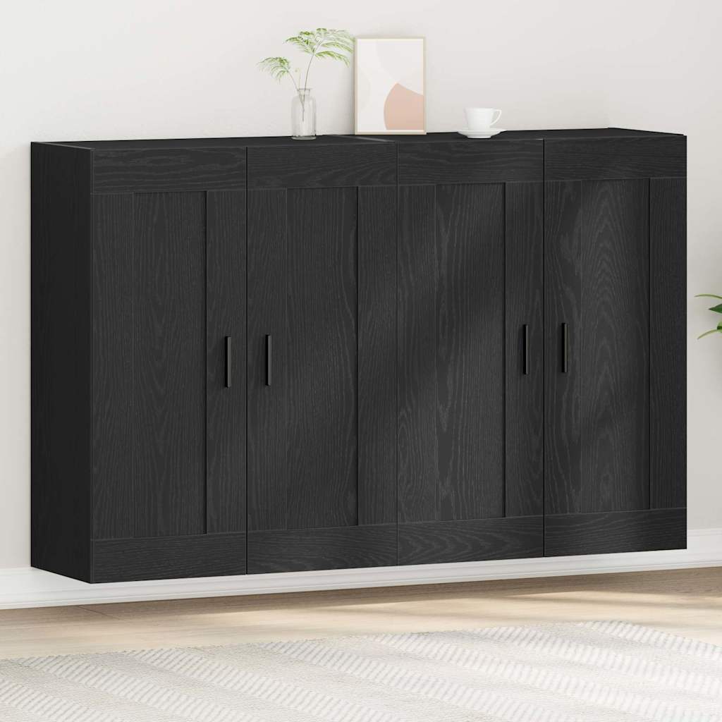 vidaXL Meuble mural 2 pcs Chêne artisanal 69,5 x 34 x 90 cm
