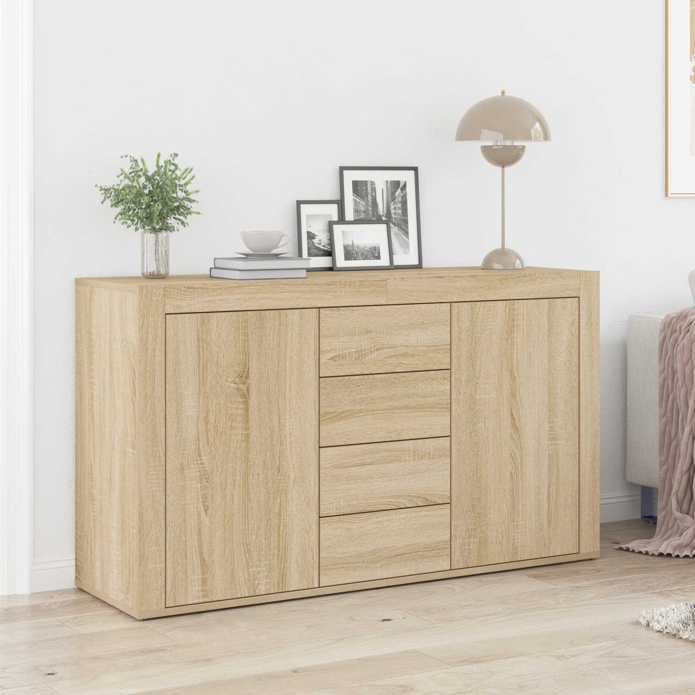 vidaXL Buffet Chêne Sonoma 120 x 36 x 69 cm Bois d'ingénierie