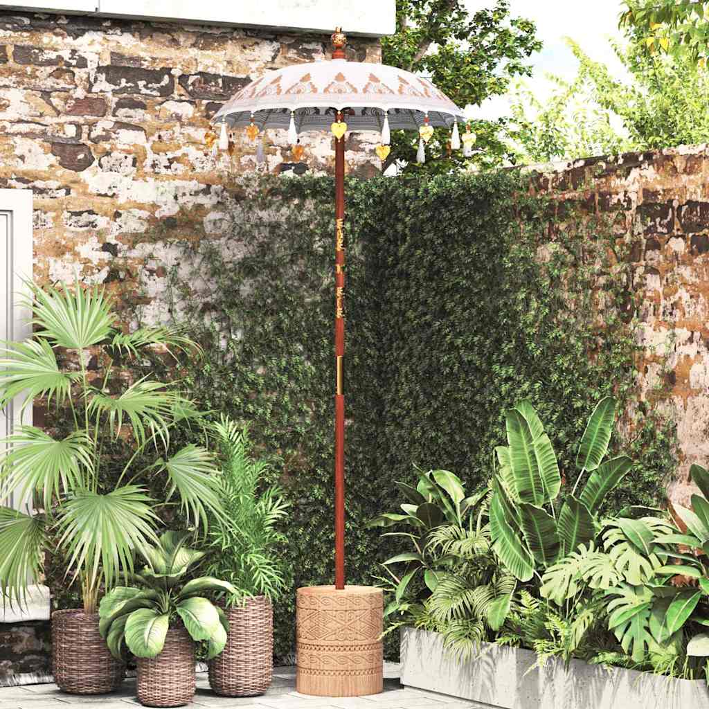 Balinese Parasol 125 X 125 X 260 Cm Katoen