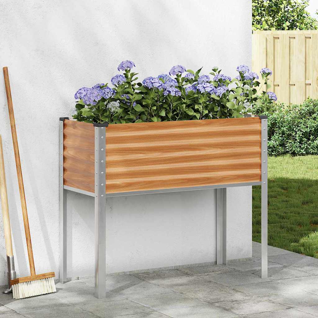 Tuin Plantpot Lichtbruin Gegevens Staal