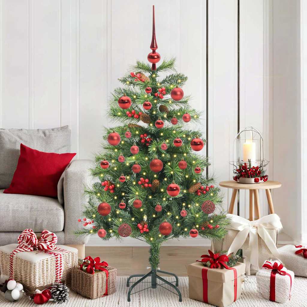 Kunstkerstboom Groen Pvc En Metalen