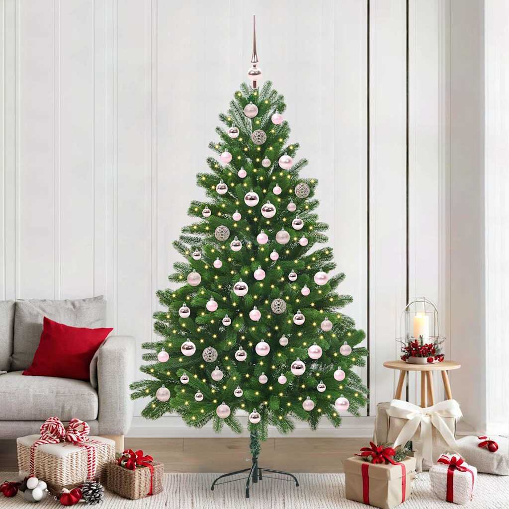 Kerstboom Met 300 Led Met Standaard Groen 210 Cm Pe