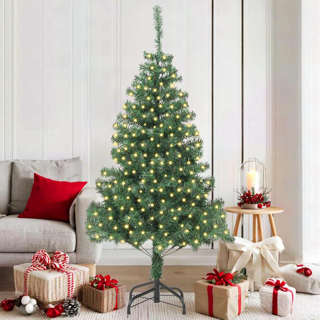 Kerstboom Met 300 Led Met Standaard Pvc Groen