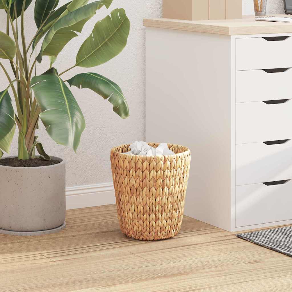 Afvalpapierbakken 2 Pcs Naturel 26 X 26 X 29 Cm Waterhyacint