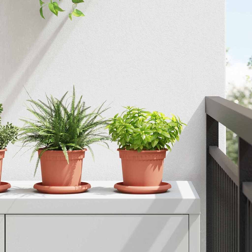 Ronde Bloempot 6 Pcs Kunststof