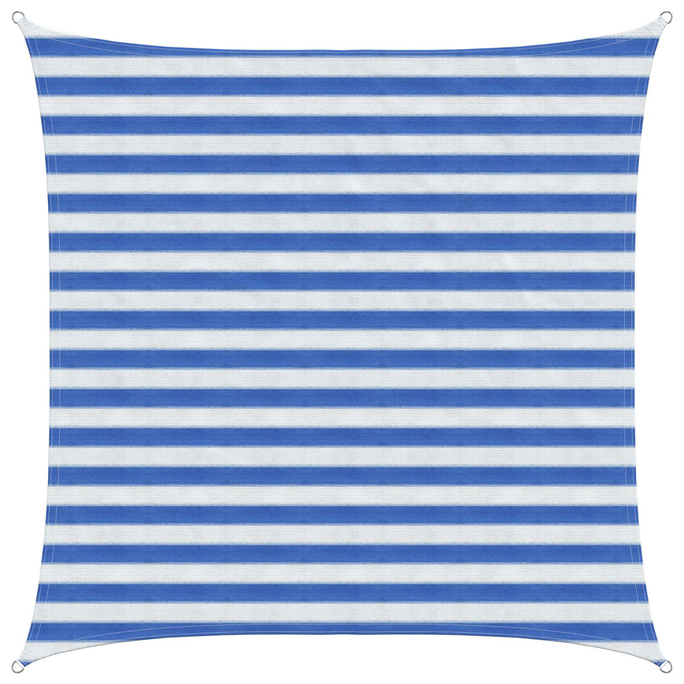 Zonneschaduwzeil Hdpe Blauw En Wit