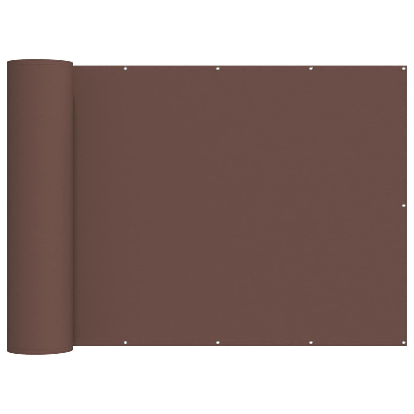 Balkon Privacy Scherm Stof Met Pu-Coating Bruin
