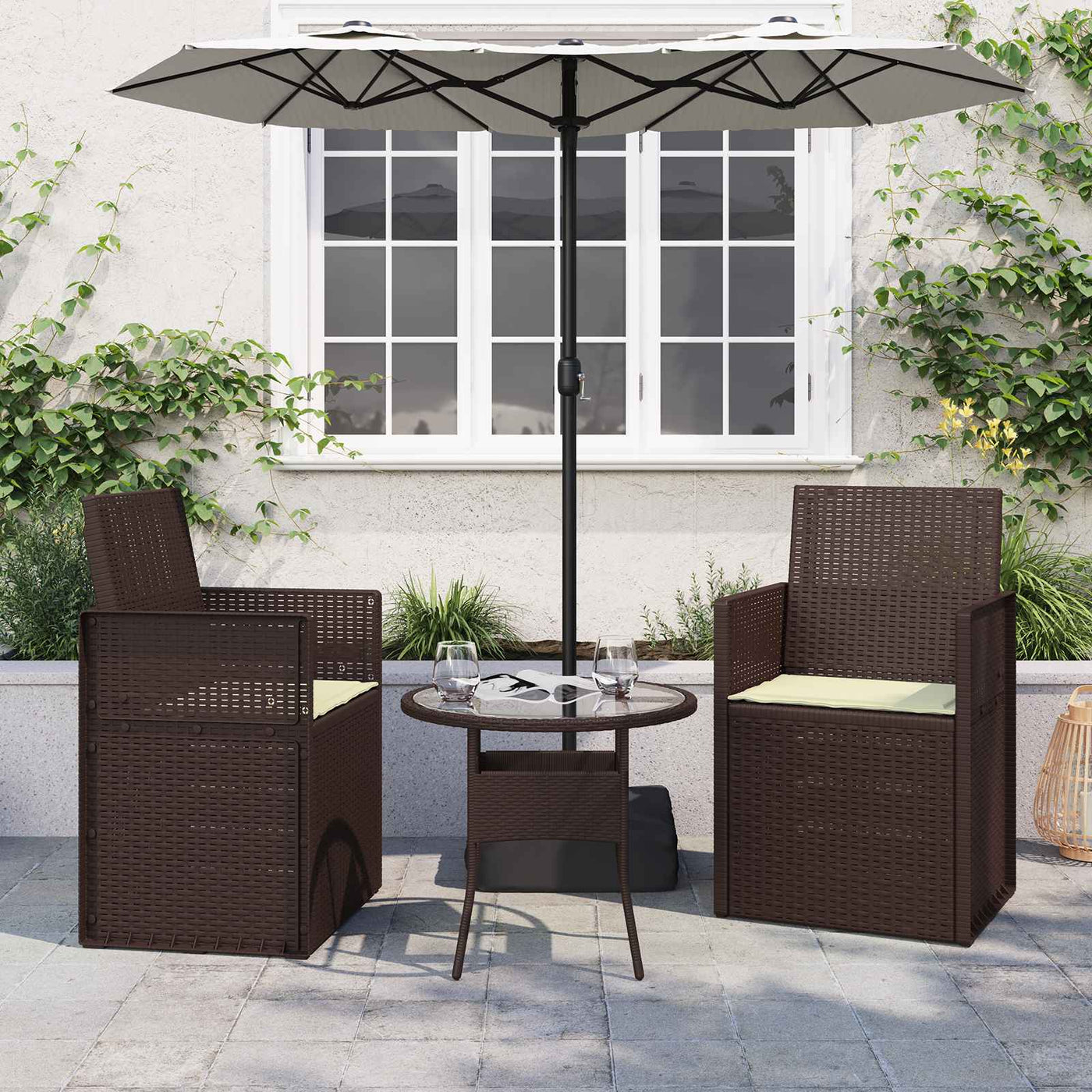 S 2 Pcs 47 X 36 X 2 Cm Polyester