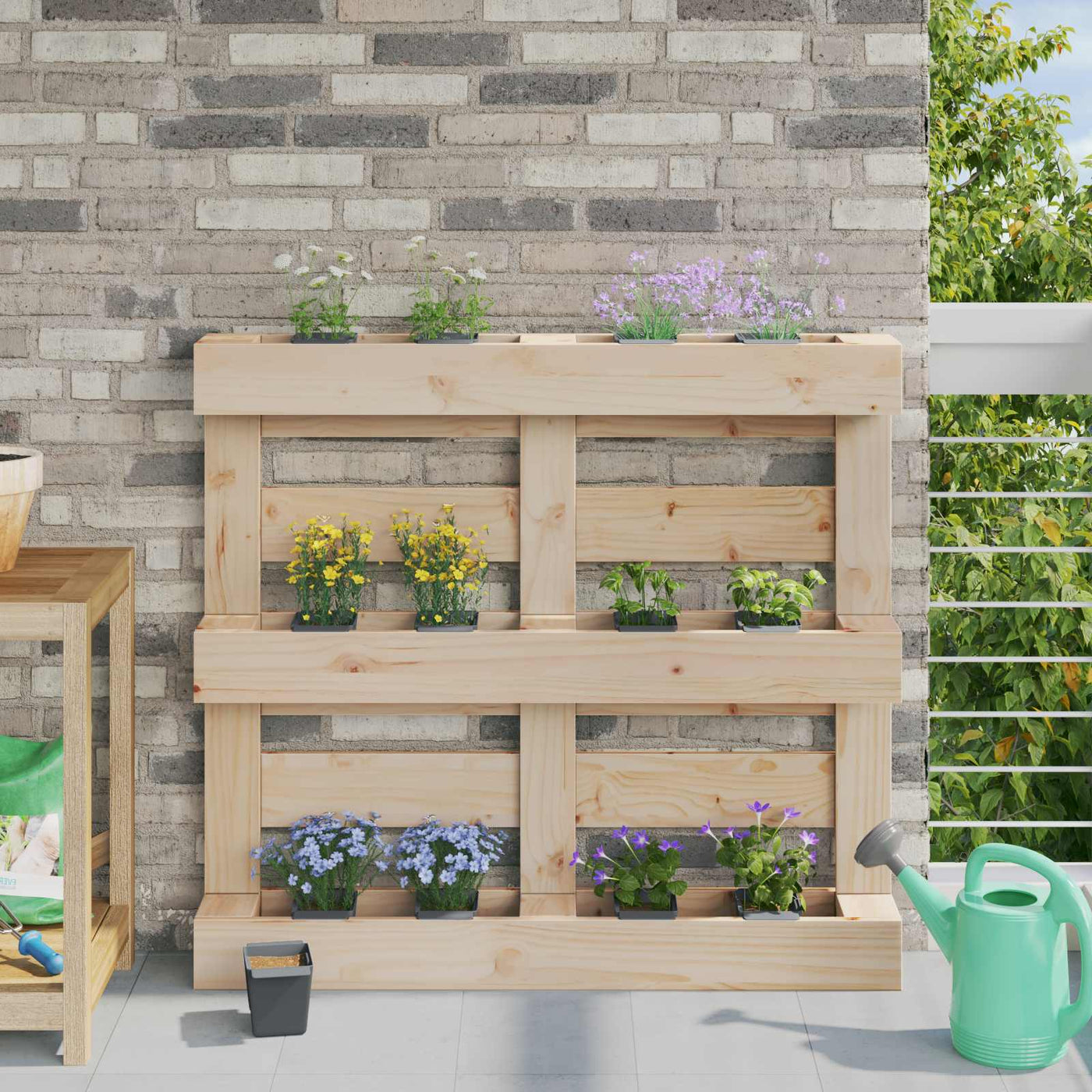 Bloembakken Voor Euro-Pallets 24 Pcs