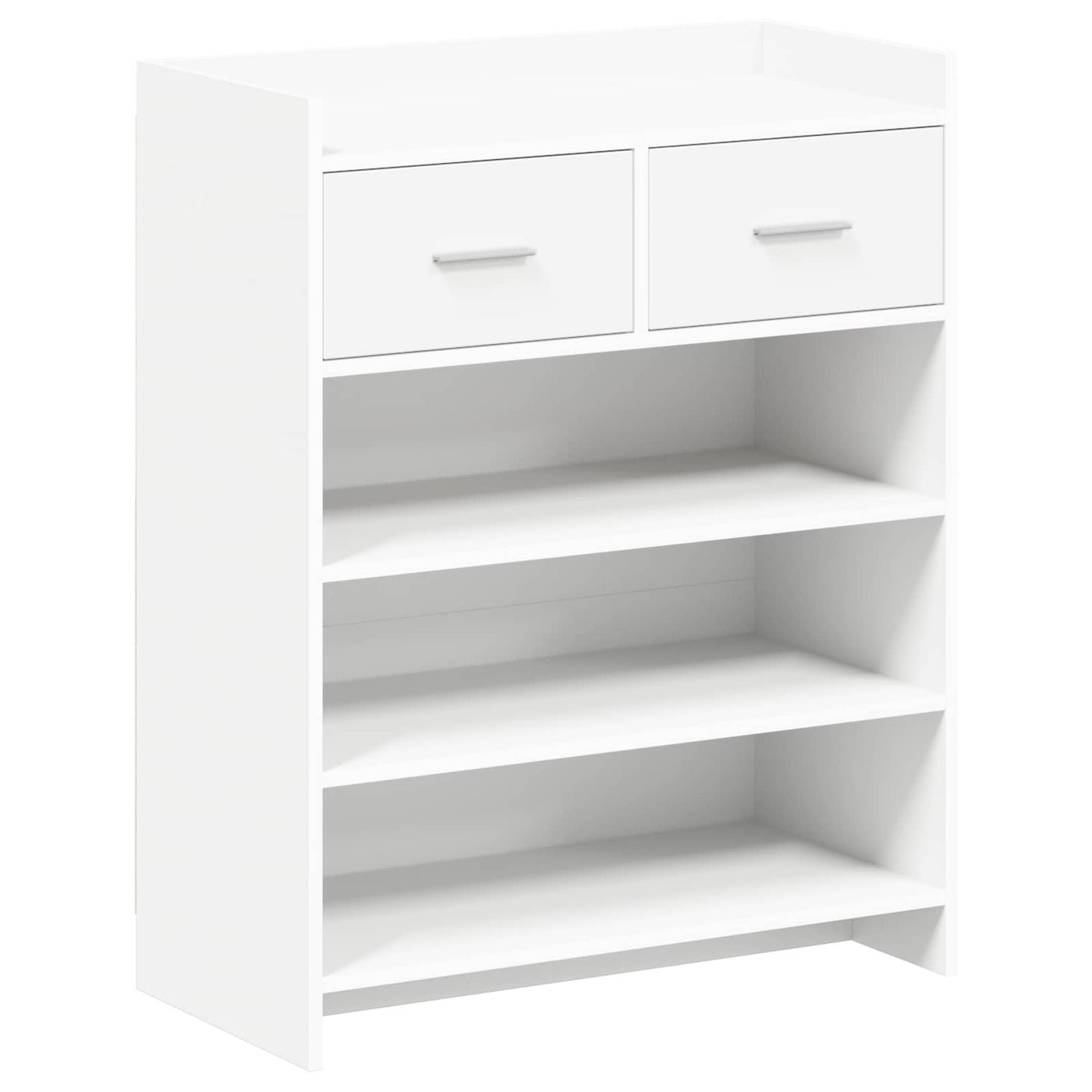 Schoenenkast Met Lade 73,5 X 36 X 92 Cm Bewerkt Hout
