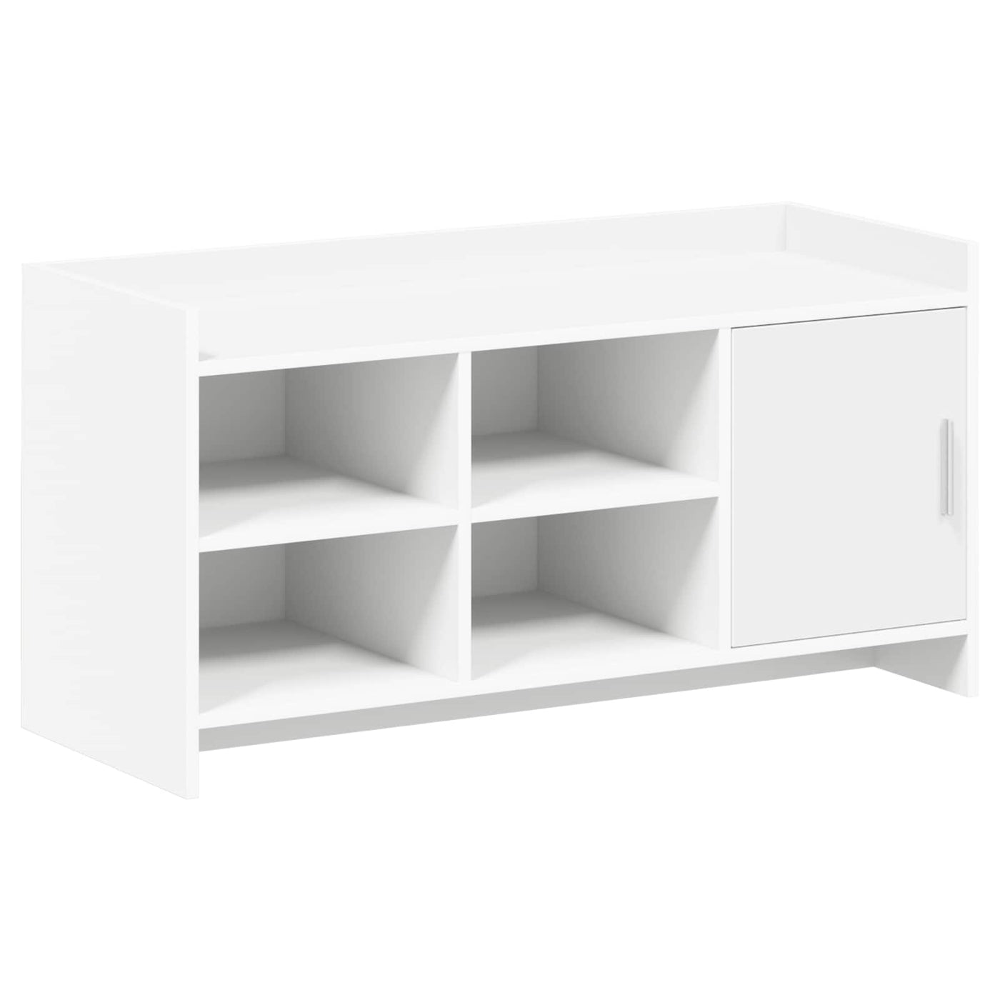 Schoenenkast Met Opslag 100 X 39,5 X 51 Cm Bewerkt Hout