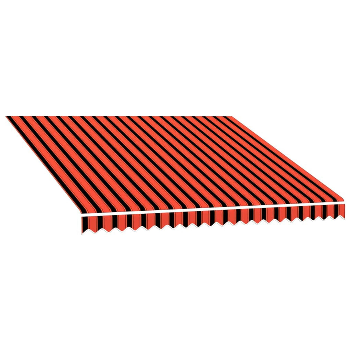 Vervangingsdoek Voor Zonnescherm Oranje En Bruin