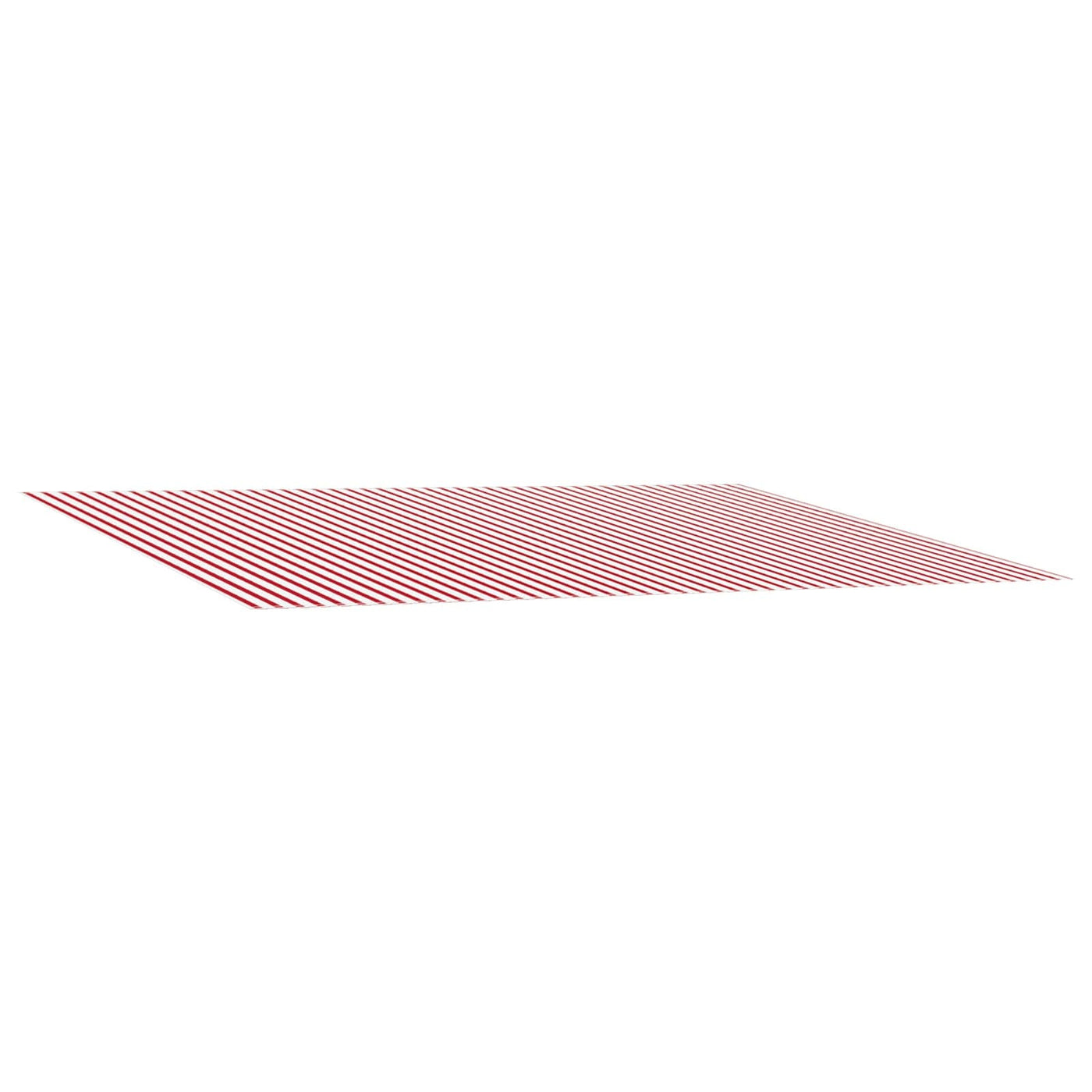 Vervangingsdoek Voor Zonnescherm Rood En Wit 300 X 250 Cm Multikleur
