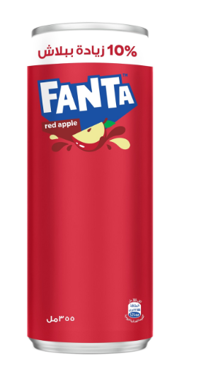 Fanta Red Apple Can Egypt