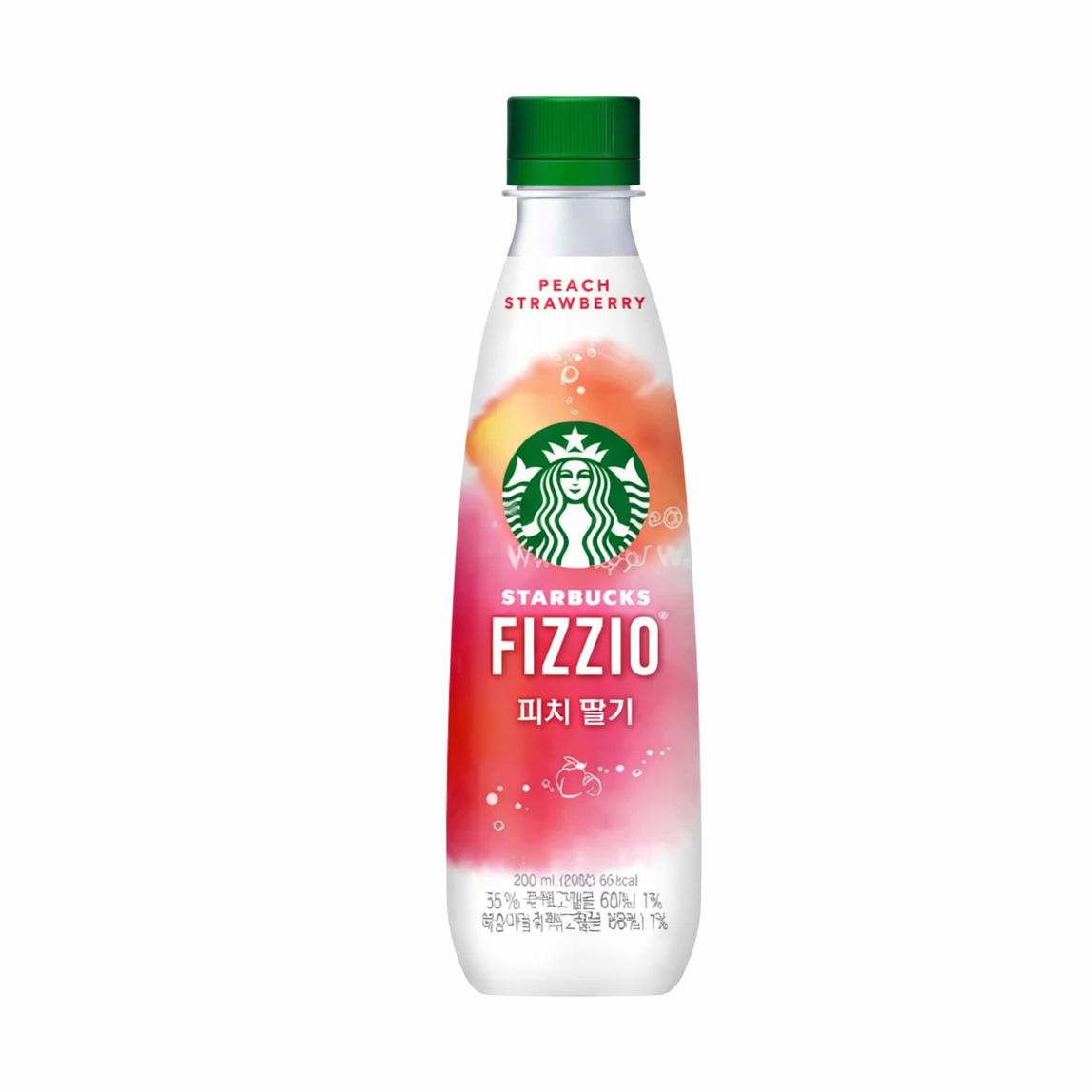 Starbucks Fizzio Peach strawberry