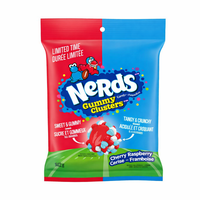 Nerds Gummy Clusters NFL Cherry Raspberry