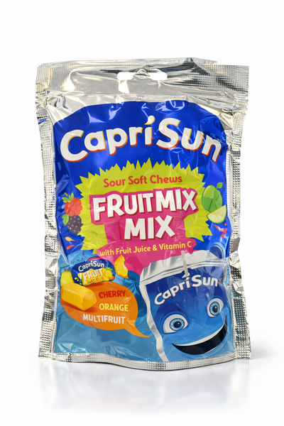 Capri Sun Sour Soft Chews Fruit Mix Cherry Orange and Multifruit