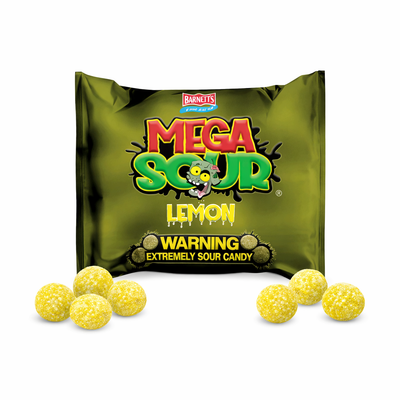 Barnetts Mega Sour Lemon