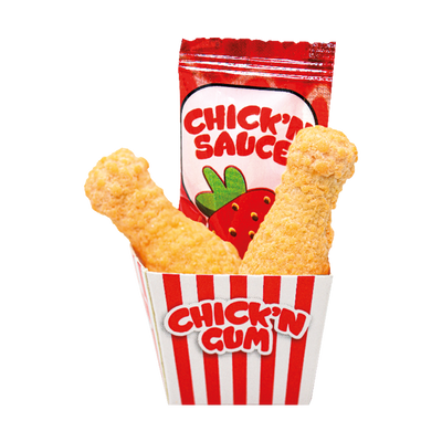 Funnycandy Chick'N Gum Bubble Gum