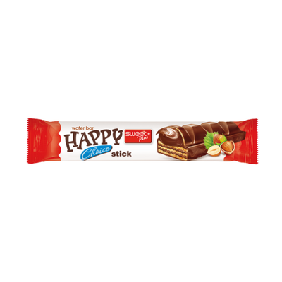 Happy Choice Wafer Stick Hazelnut cream and cocoa