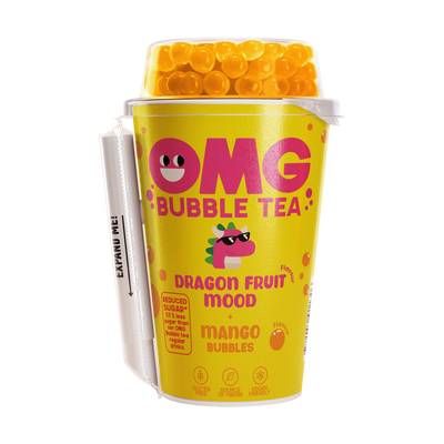 OMG Bubble Tea Dragon Fruit Mango