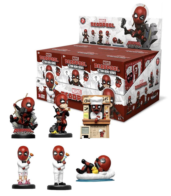 DEADPOOL - Action Heroes Series - Assortiment 6 Figurines 8-10cm