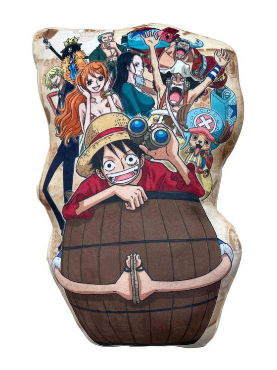 ONE PIECE - Luffy et L'équipage - Coussin 3D