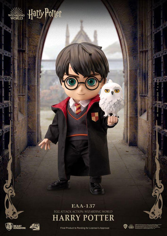 HARRY POTTER - Harry - Figurine Egg Attack Action WIzarding World 11cm