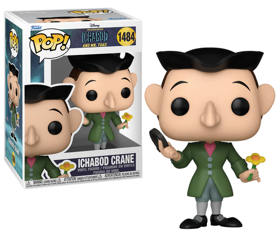 LE CRAPAUD ET LE MAITRE D'ECOLE - POP Disney N° 1484- Ichabod Crane