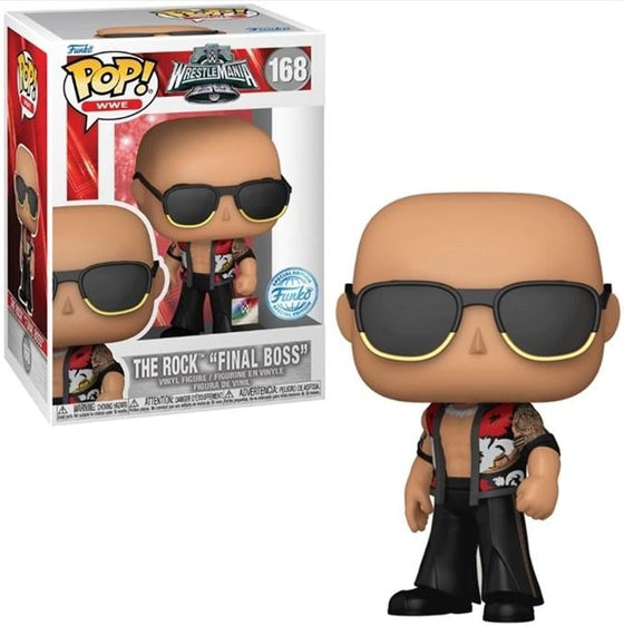 THE ROCK - POP WWE N° 168 - Final Boss (WrestleMania 40)