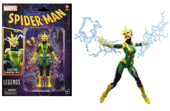 MARVEL - Electro (Francine Frye) - Figurine Legends Series 15cm