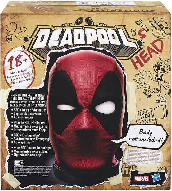 DEADPOOL - Tête Interactive Premium (Version Anglaise)