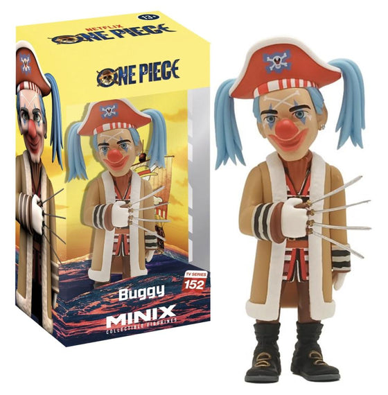 ONE PIECE - Buggy - Figurine Minix # 12cm