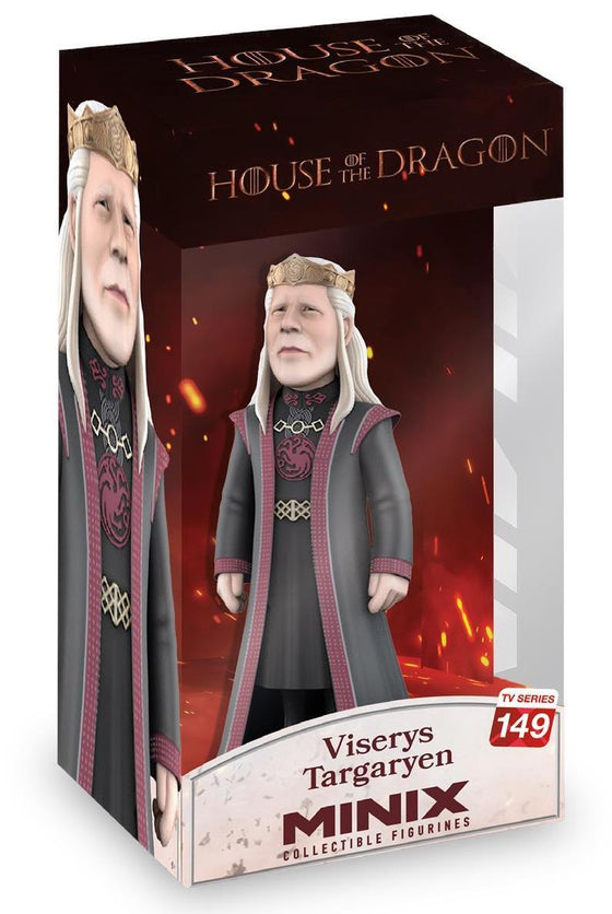HOUSE OF THE DRAGON - Viserys Targaryen - Figurine Minix # 12cm