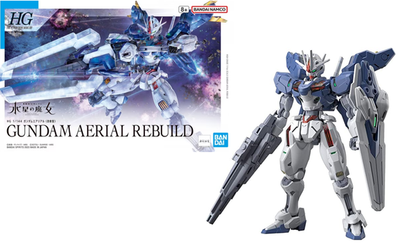THE WITCH FROM MERCURY - Gundam Aerial Rebuild - Model Kit