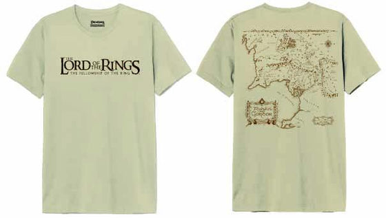 LE SEIGNEUR DES ANNEAUX - Gondor Map - T-Shirt Homme (M)