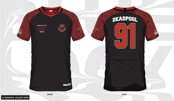 MARVEL - Deadpool 91 - Maillot de Foot Homme (XXL)