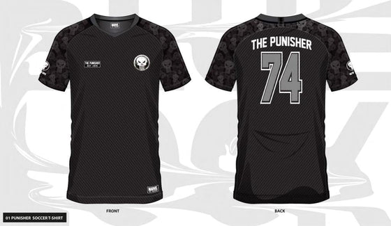 MARVEL - The Punisher 74 - Maillot de Foot Homme (S)