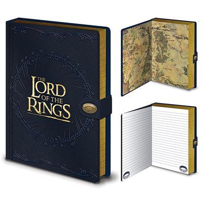 LE SEIGNEUR DES ANNEAUX - Carte - Cahier A5 Premium