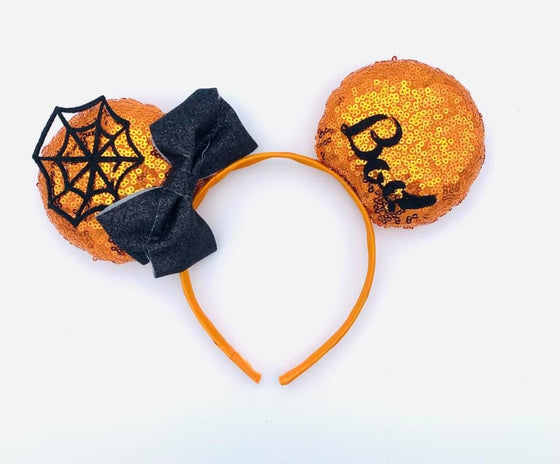 MINNIE - Halloween - Serre-Tête Orange