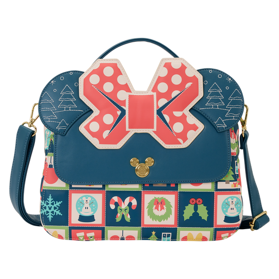 DISNEY - Mickey & Minnie "Holiday" - Sac bandoulière Loungefly