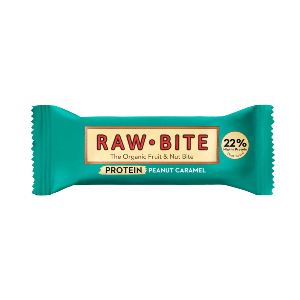 Rawbite Organic Protein Peanut Caramel