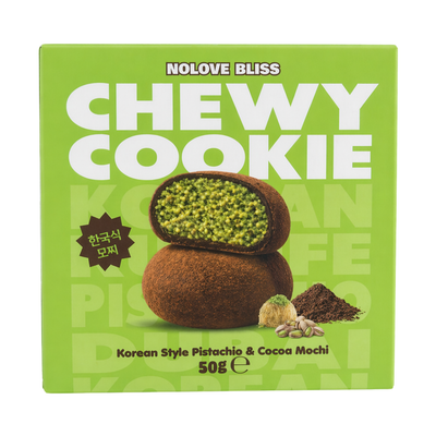 NoLove Bliss Chewy Cookie Pistachio Cocoa Mochi