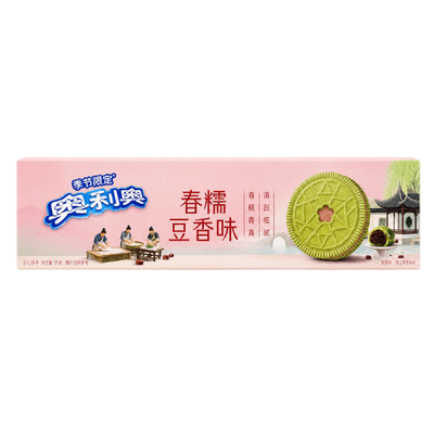 Oreo Spring Limited Edition Mugwort Red Bean Flavor